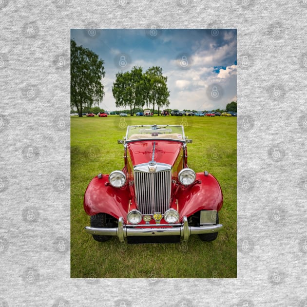 MG Classic Car 1953 by Adrian Evans Photography